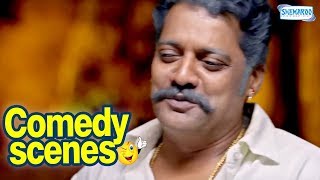 Kannada Comedy  Ravishankar and Sharans Double Comedy  Kannada Movie [upl. by Ecnerrot]