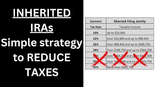 REDUCE taxes on BIG withdrawal from INHERITED IRA [upl. by Carissa]