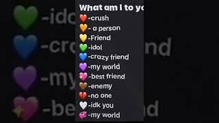 What am I to you put emoji in comments [upl. by Cob]