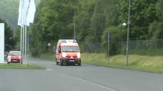 DRK Rettungsdienst Mittelhessen  DopplerEffekt  Martinshorn Stadt [upl. by Jann]