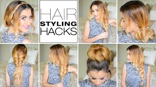 7 Genius Hair Styling Hacks Every Girl Needs To Know [upl. by Nnad101]