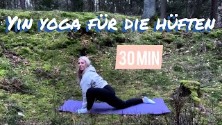 30 Min YinYoga für den Unterkörper I Entspannung für Hüften amp unteren Rücken [upl. by Iz18]