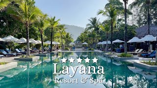 Layana Resort amp Spa 5 star Luxury Hotel Overview Inside 4K Tour  Koh Lanta Thailand [upl. by Illona]