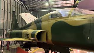 RTAF Northrop F5A Freedom Fighter  Royal Thai Air Force Museum  Bangkok Thailand [upl. by Tallie]