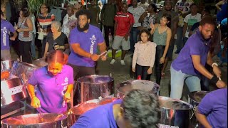 Supernovas Steel Orchestra members were literally JUMPING while playing quotHey Pocky Wayquot [upl. by Assedo]