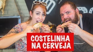 COMO FAZER COSTELINHA NA CERVEJA [upl. by Shalna]