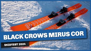 Skidtest Black Crows Mirus Cor 2024 [upl. by Ileek95]