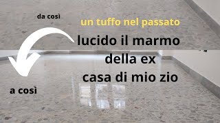 come lucidare il marmo a piombo [upl. by Ire]