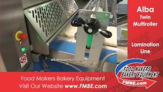 Alba Twin Multiroller  Food Makers Bakery Equip [upl. by Christie303]