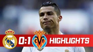 Real Madrid vs Villarreal 01 Resumen Highlights 13012018 [upl. by Ennayehc]