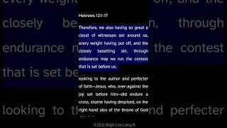 Hebrews 12117 [upl. by Aihseym]