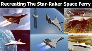 The StarRaker  A 1979 Space Plane With 15 Engines Massive Wings amp Huge Ambition [upl. by Aciretnahs110]