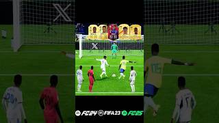 The progress of Vinicius  Penalty kicks From FIFA 21 to FC 25 vinicius penalty football soccer [upl. by Isla]