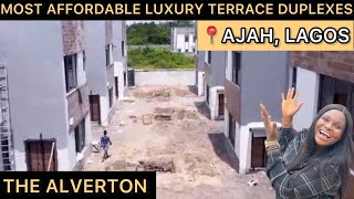 MOST AFFORDABLE LUXURY TERRACE DUPLEXES FOR SALE IN AJAH LEKKI ALVERTON ESTATE [upl. by Estren]