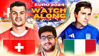 ITALY VS SWITZERLAND LIVE STREAM WATCHALONG EUROS LIVE STREAM WATCHALONG [upl. by Garap391]