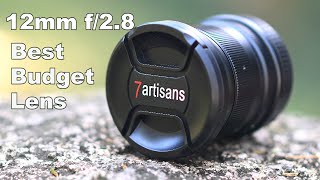 7Artisans Best Budget Lens  12mm f28  Wide Angle Lens [upl. by Htelimay255]