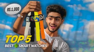 TOP 5 Best ANDROID Smart Watches Under ₹1000 😱  Play Store App Market WhatsApp in Smart Watch 🔥 [upl. by Cristiano]