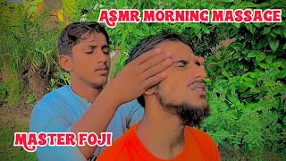 Master Fogi massage for deep sleep on holiday in morning asmr asmrmassage massage asmrmassage [upl. by Elatnahc]