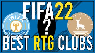 Top 5 Road to Glory Teams for Career Mode  FIFA 22 RTG [upl. by Asirrac]