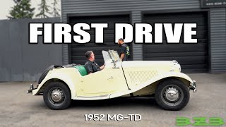 MGTD  First Drive in 54 YEARS [upl. by Gnat]