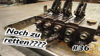 WerkstattVlog  Hydraulik  Steuergerät Reparatur  Mercedes Benz 814  CMMotors  LKW  Aufbau [upl. by Adnorahs]