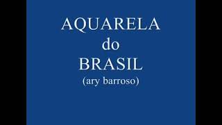 Ary Barroso Aquarela do Brasil [upl. by Eelorac]