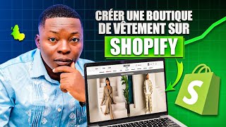 Comment Créer une Boutique de Vêtement sur Shopify  Guide complet avec un guide taille [upl. by Rento]