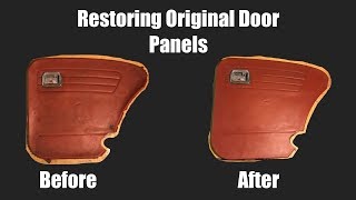 Restoring Original Door Panels  Works on Most Classic Cars [upl. by Haase]