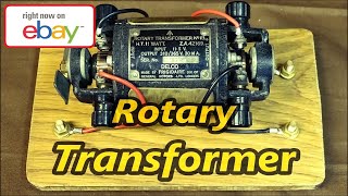 DC Motor  Generator  Dynamotor  Rotary Transformer Right Now on ebay [upl. by Alastair154]