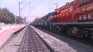 12770 SC TPTY SF Express Inaugural Run Venkatadri v2 [upl. by Artenal]