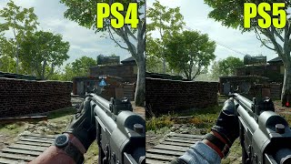 COD Black Ops 6 on PS4 vs PS5 Comparison [upl. by Ainoloppa]