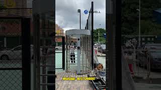 Full Height Revolving Turnstile Gate With Access Control System TurnstileRevolvingTurnstile [upl. by Wojak375]