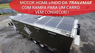 MOTOR HOME CAMINHÃO  HOME TRUCK TRAILEMAR STRONGER PARTE 1  EXTERNO [upl. by Salahcin311]