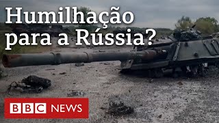 A surpreendente recuperação pela Ucrânia de território sob controle russo [upl. by Aldous]