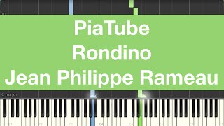 How To Play quotRondino  Jean Philippe Rameauquot Piano Turorial [upl. by Fiedling]