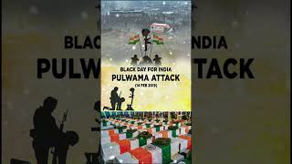 pulwama attack  Black day for India  feb 14pulwama blackday [upl. by Jarvis201]