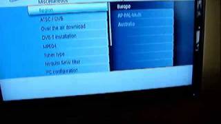 Philips LCD TV PFL Serie Service Menu [upl. by Solley]