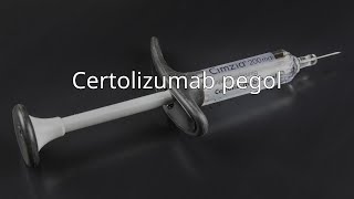 Certolizumab pegol [upl. by Packer660]