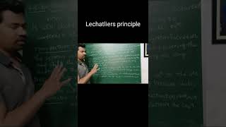 Lechatliers principle class 11shorts [upl. by Enniroc]