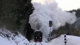 WinterVolldampf  Harz Dampfloks und Schnee [upl. by Kisung]