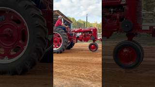 ⁠​⁠farmall51 pulling his farmall CTA internationalharvester tractor tractorpulling farmall [upl. by Malkin368]