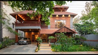 Kerala chettinad style house by Montimers Architects  Architecture amp Interior Shoots [upl. by Adara]