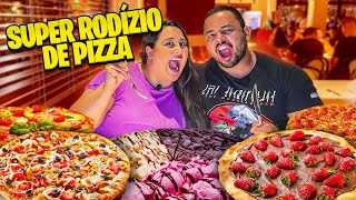 SUPER RODÍZIO DE PIZZA  ATERRORIZANDO O RODÍZIO [upl. by Enilarac225]