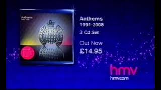 Ministry of Sound Anthems 19912008 CD HMV Advert [upl. by Seuguh]