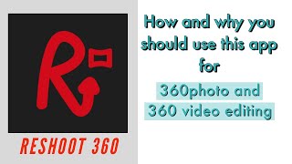 ReShoot 360  How and why you should use this app [upl. by Anaert]