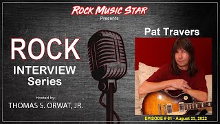 Pat Travers Interview 08232022  talks new record dealing with anxiety touring with Bon Scott [upl. by Esirec]