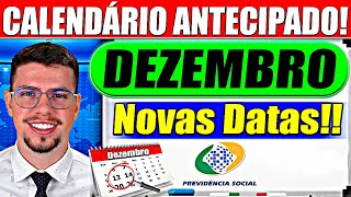 AGORA INSS ANTECIPA CALENDÁRIO de DEZEMBRO 2024  Valores LIBERADOS [upl. by Syst]