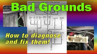 Bad Grounds in Your Electrical System How to Diagnose and Fix Them [upl. by Violette195]