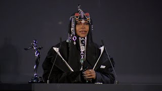 Erykah Badu Receives the Fashion Icon Award  2024 CFDA Fashion Awards [upl. by Htebirol]