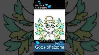 Yay my first real skystar Animation godsofsisona 💙🦋💙🦋💙🦋💙😇☁️😇😅☁️ [upl. by Geminian]